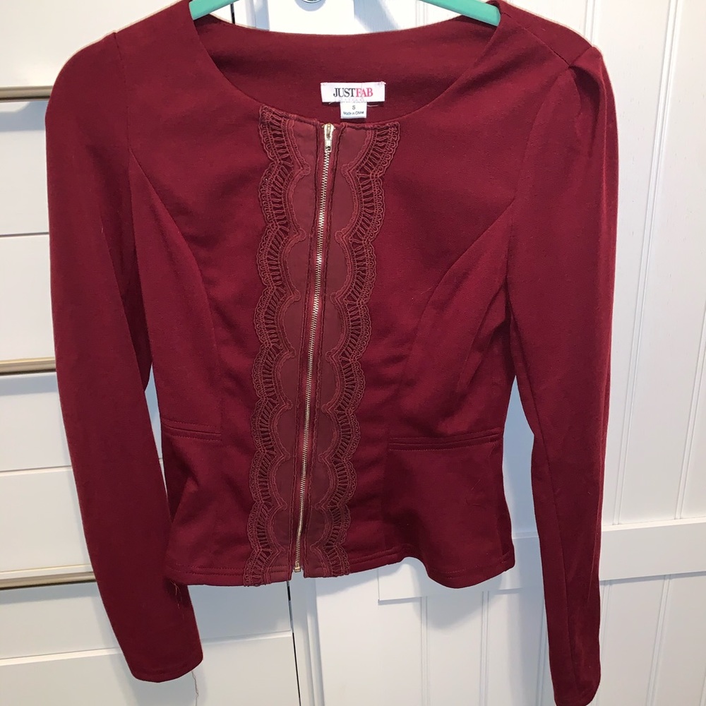 Red blazer